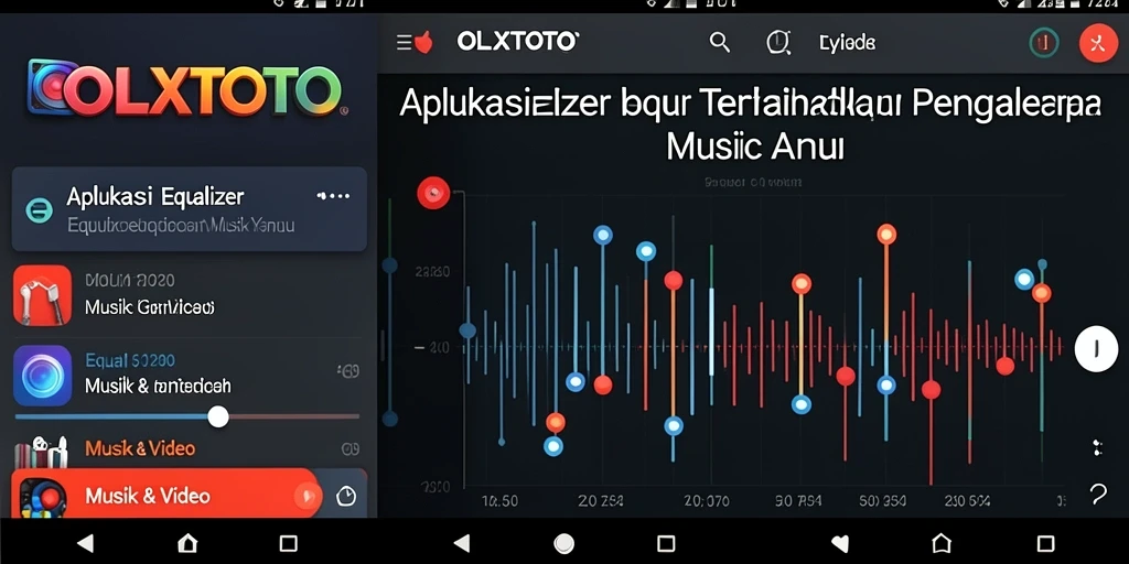 Antarmuka OLXTOTO yang sederhana dan mudah digunakan untuk Equalizer.