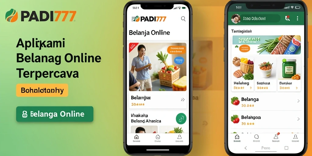 Tampilan antarmuka PADI777 yang ramah pengguna untuk belanja online.