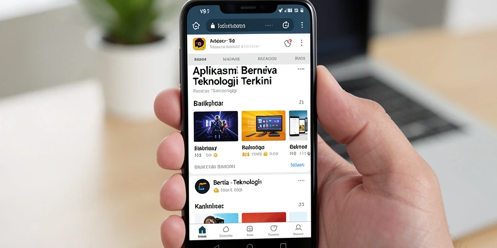 Antarmuka pengguna V89 yang intuitif dan mudah diakses.