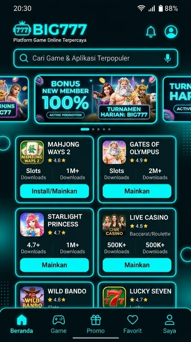 big777 - Indeks Aplikasi Populer & Kanal Uji Terbaik Indonesia